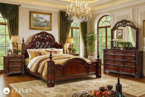 Sale 4pc poster bedroom king - 4pc,